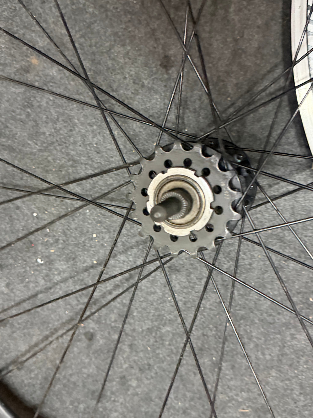 Single Speed Fixed Gear Clincher Wheelset 700c