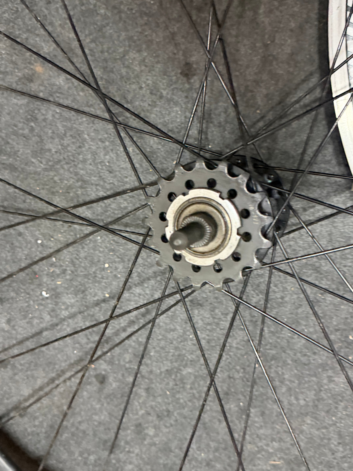 Single Speed Fixed Gear Clincher Wheelset 700c