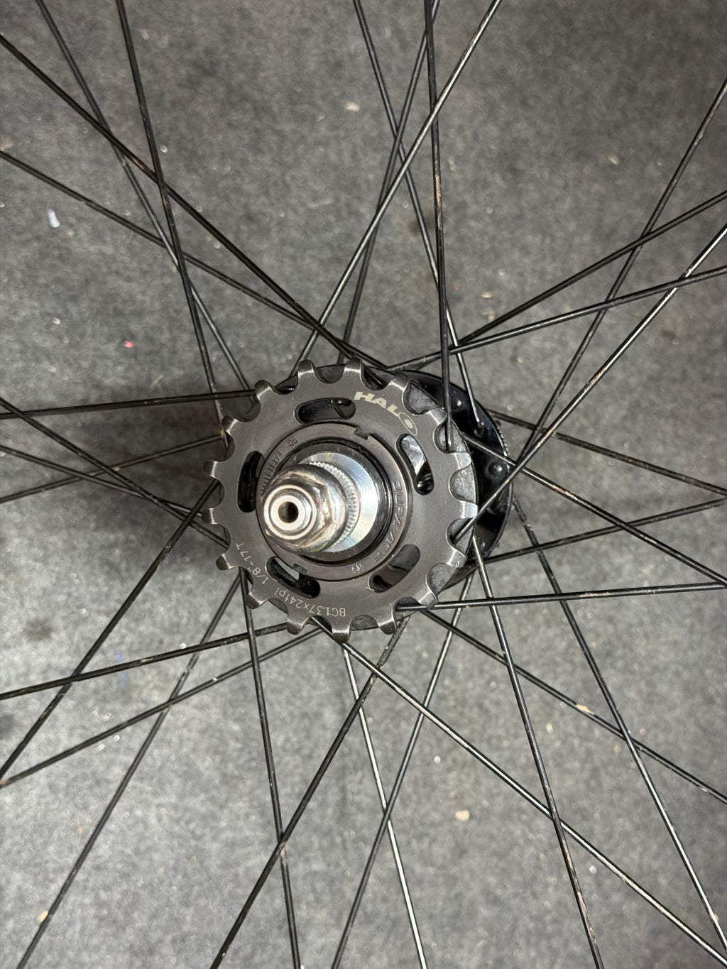 Halo AeroRage Rear Track Fixed Gear Wheel 700c