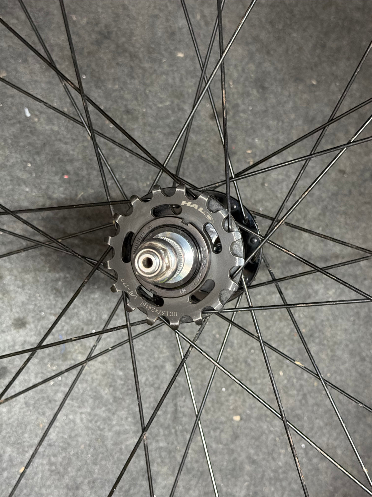 Halo AeroRage Rear Track Fixed Gear Wheel 700c