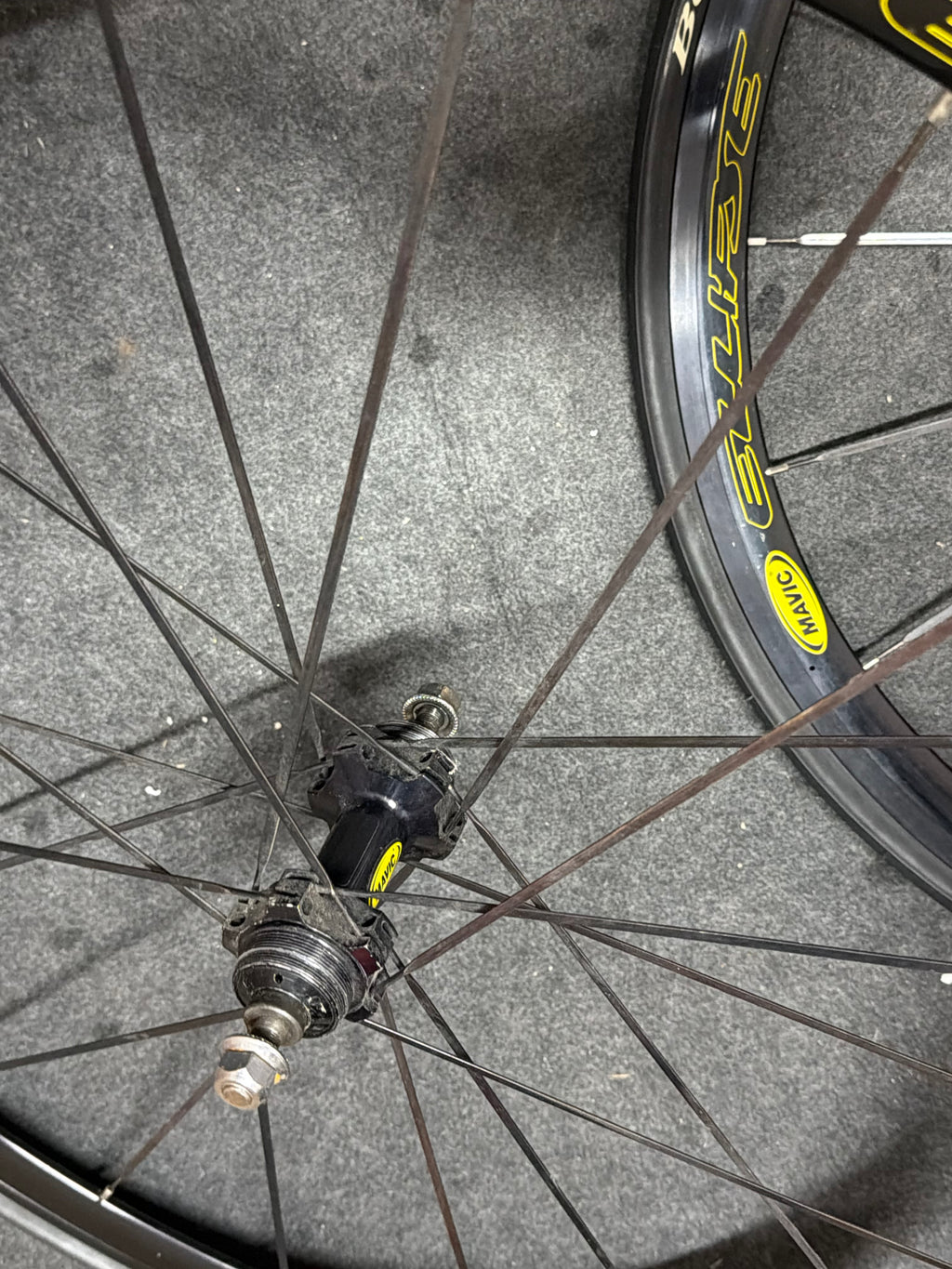 Mavic Ellipse Track Wheelset 700c