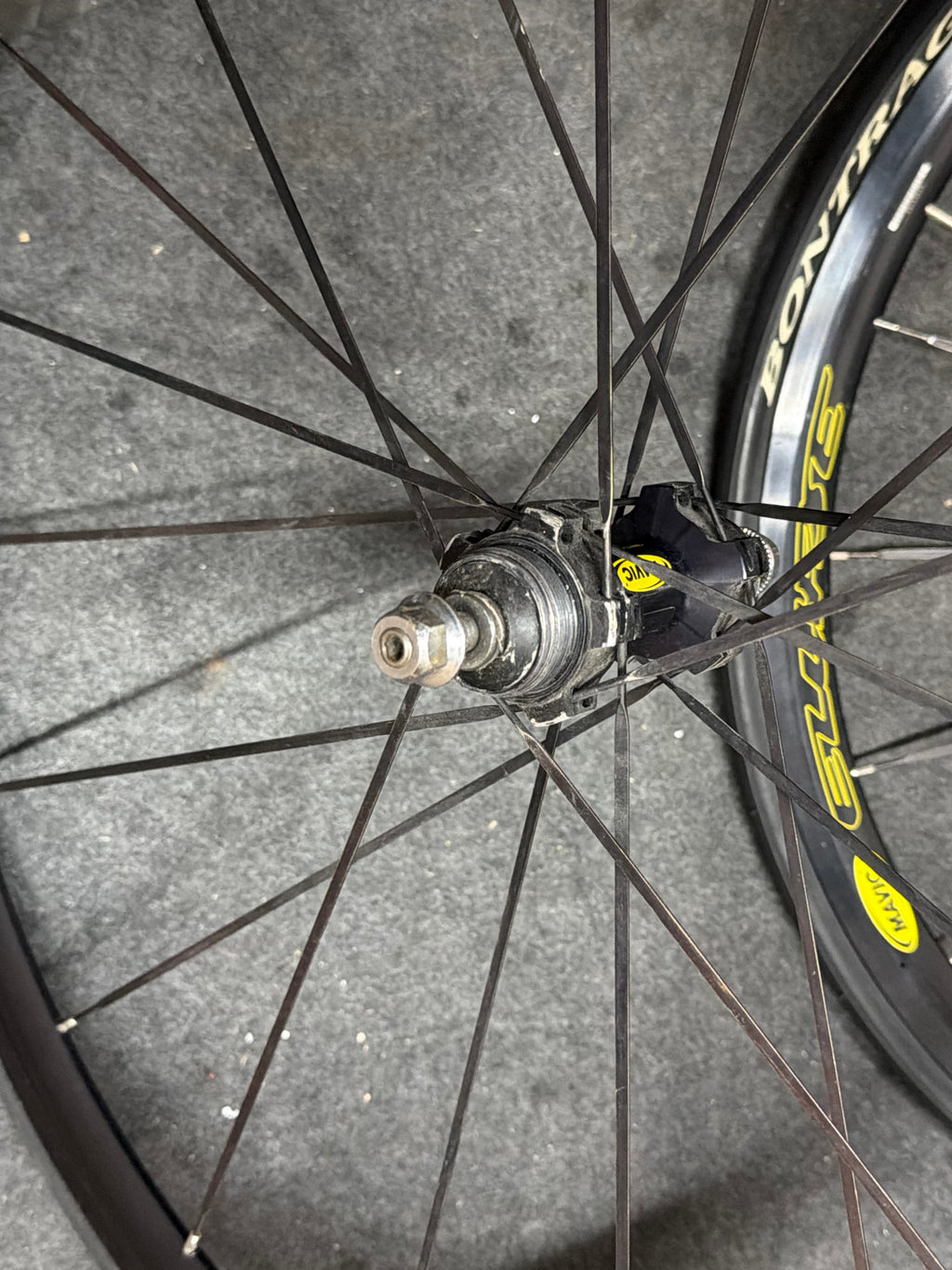 Mavic Ellipse Track Wheelset 700c