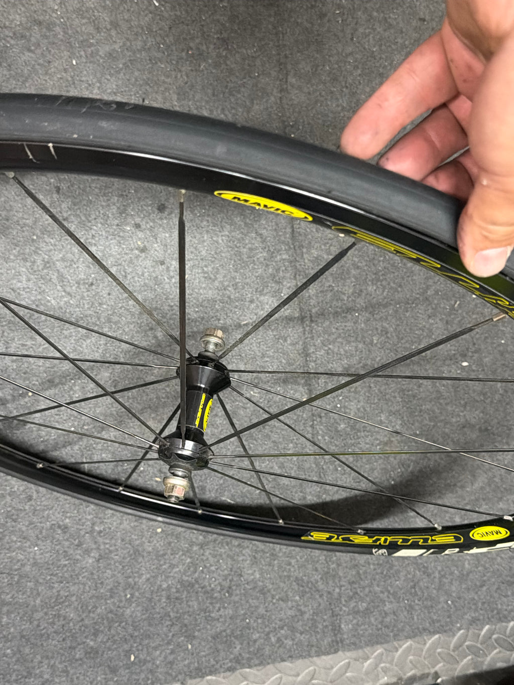 Mavic Ellipse Track Wheelset 700c