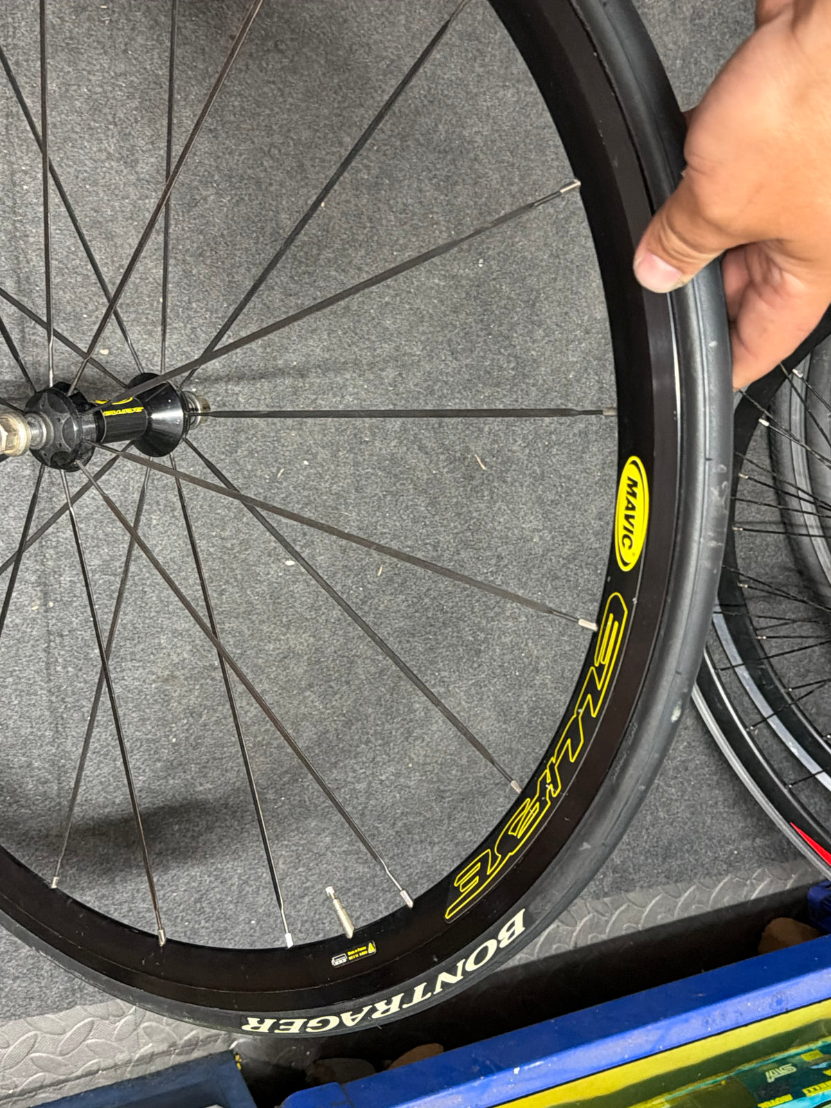 Mavic Ellipse Track Wheelset 700c