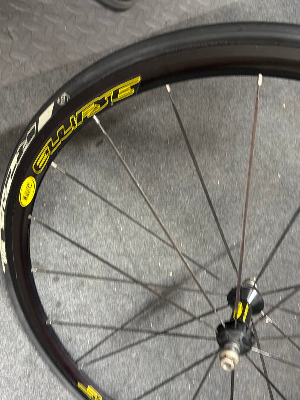 Mavic Ellipse Track Wheelset 700c