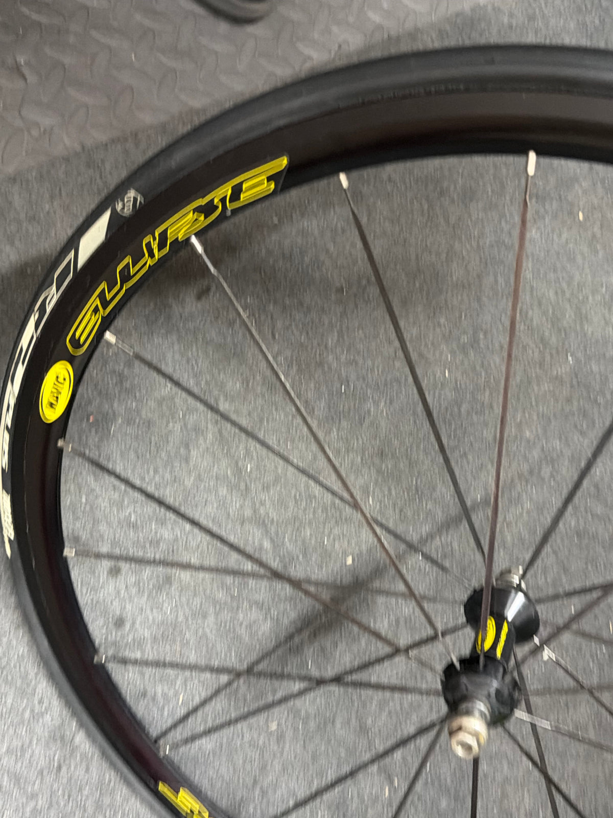 Mavic Ellipse Track Wheelset 700c