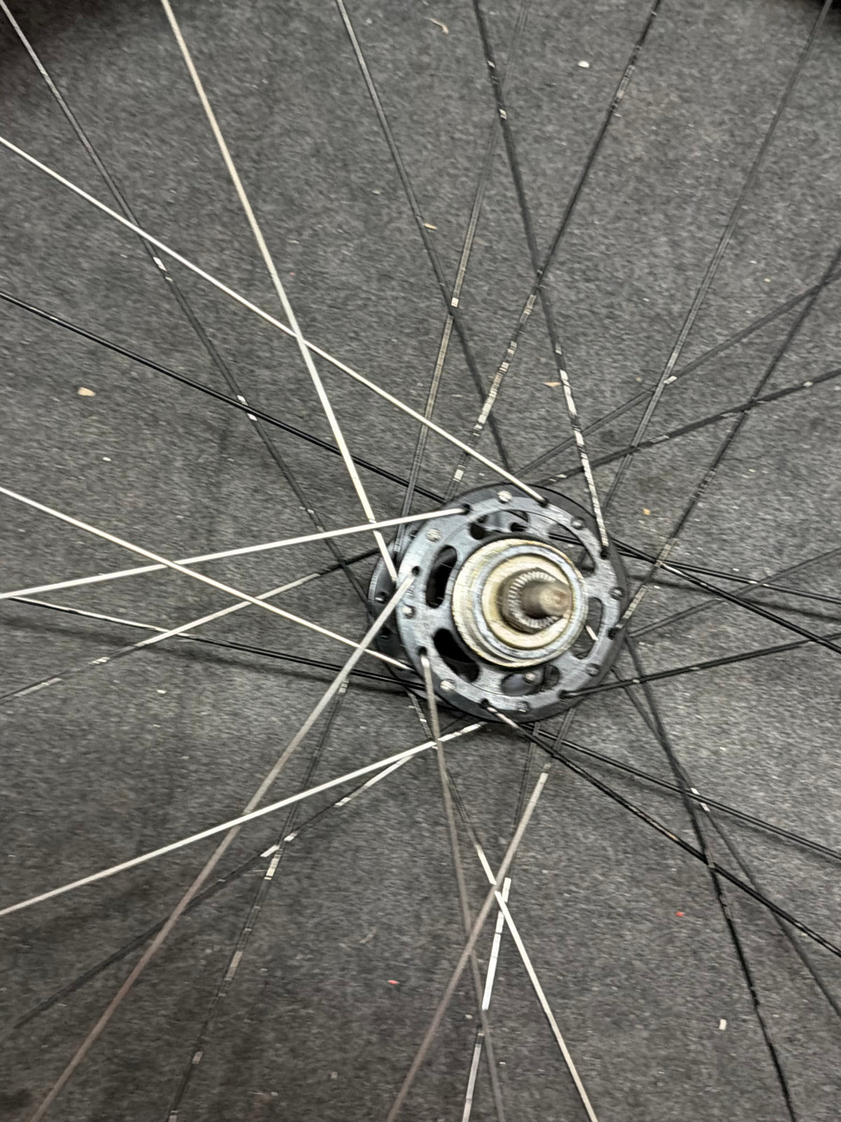 Purple Single Speed Fixed Gear Clincher Wheelset 700c