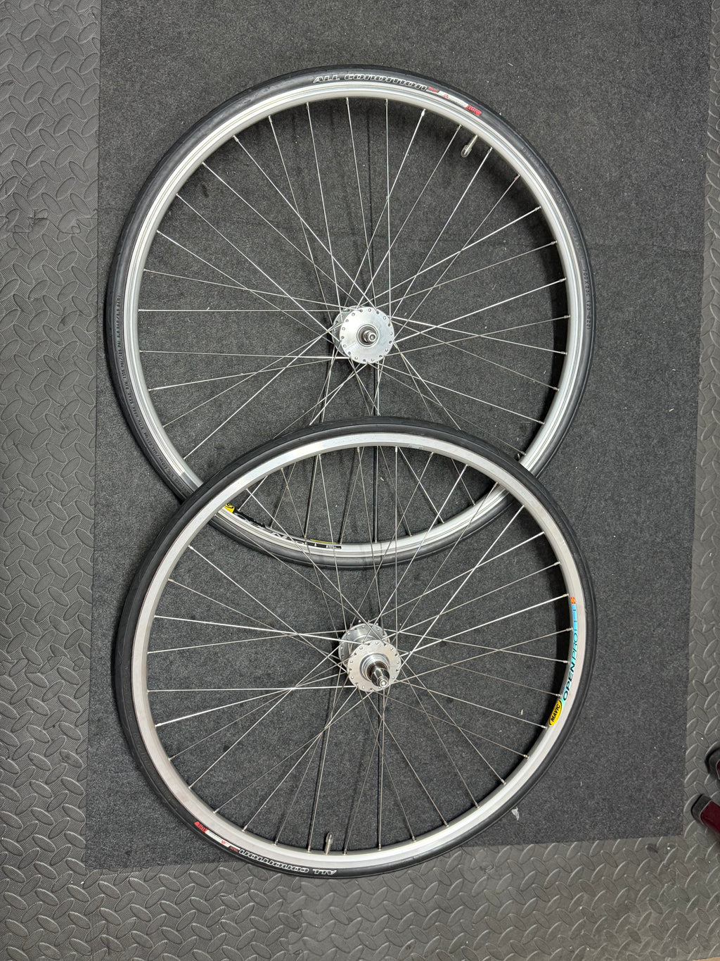 Phil Wood Track Wheelset 700c – Mavic Clincher Rims
