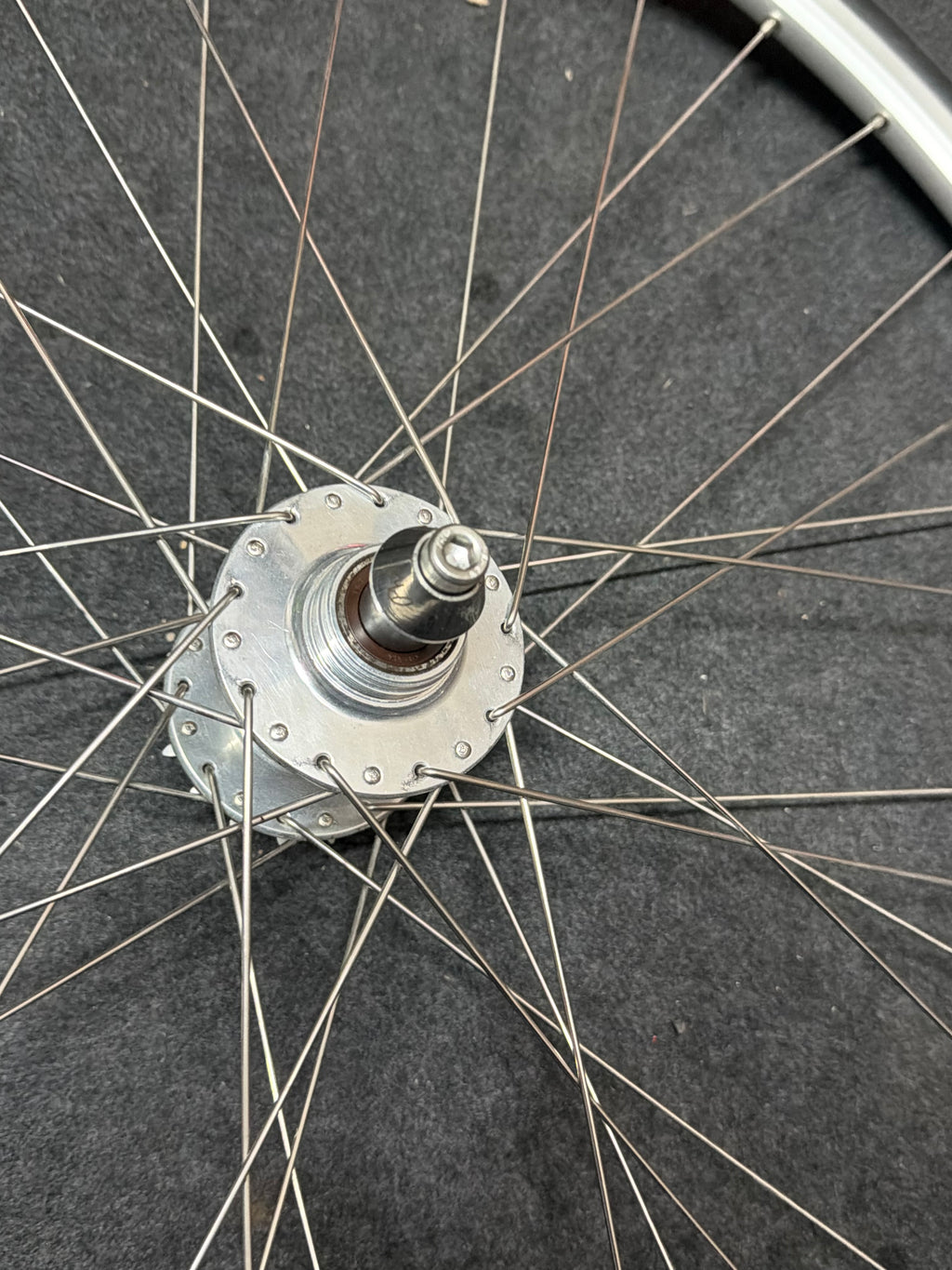 Phil Wood Track Wheelset 700c – Mavic Clincher Rims