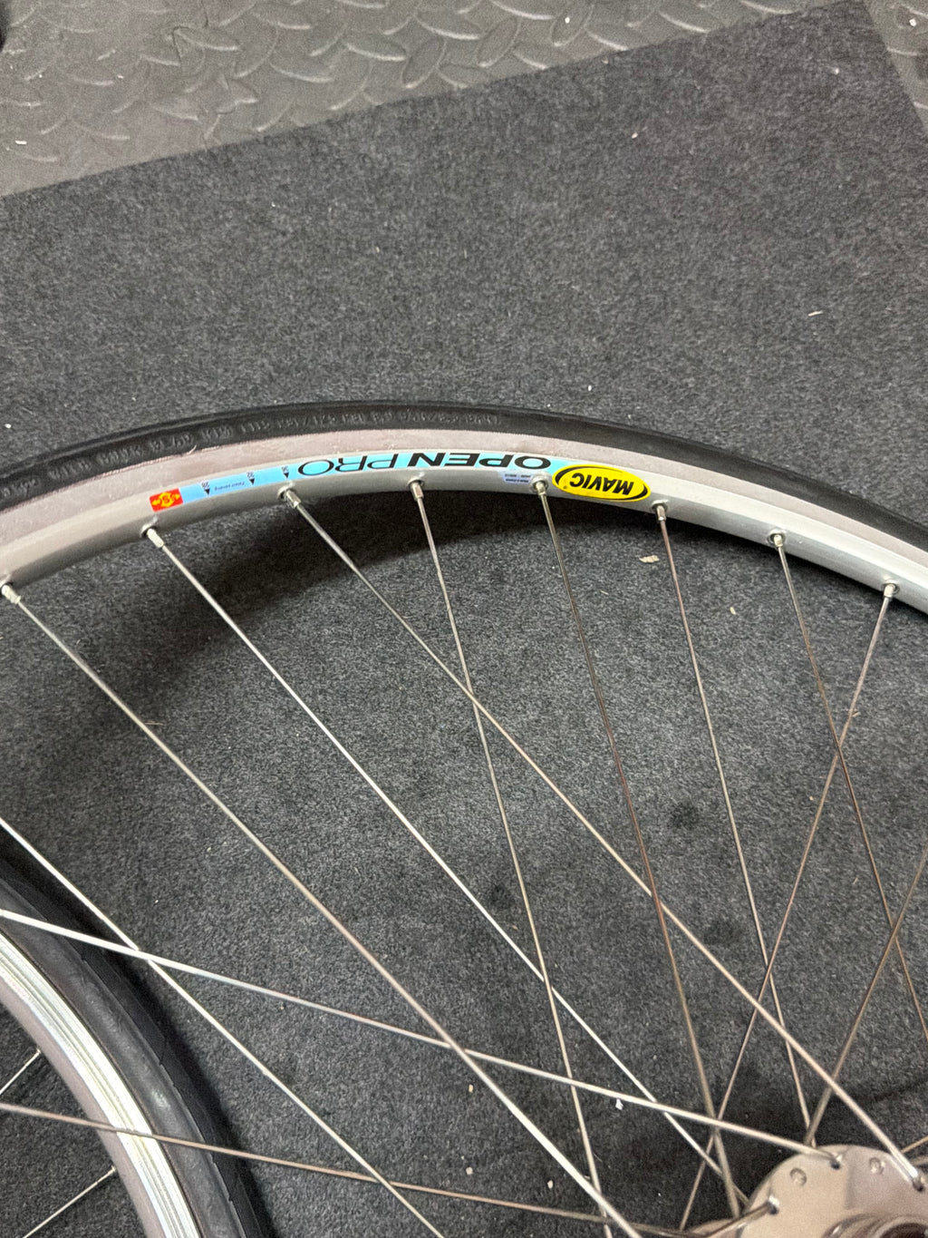 Phil Wood Track Wheelset 700c – Mavic Clincher Rims