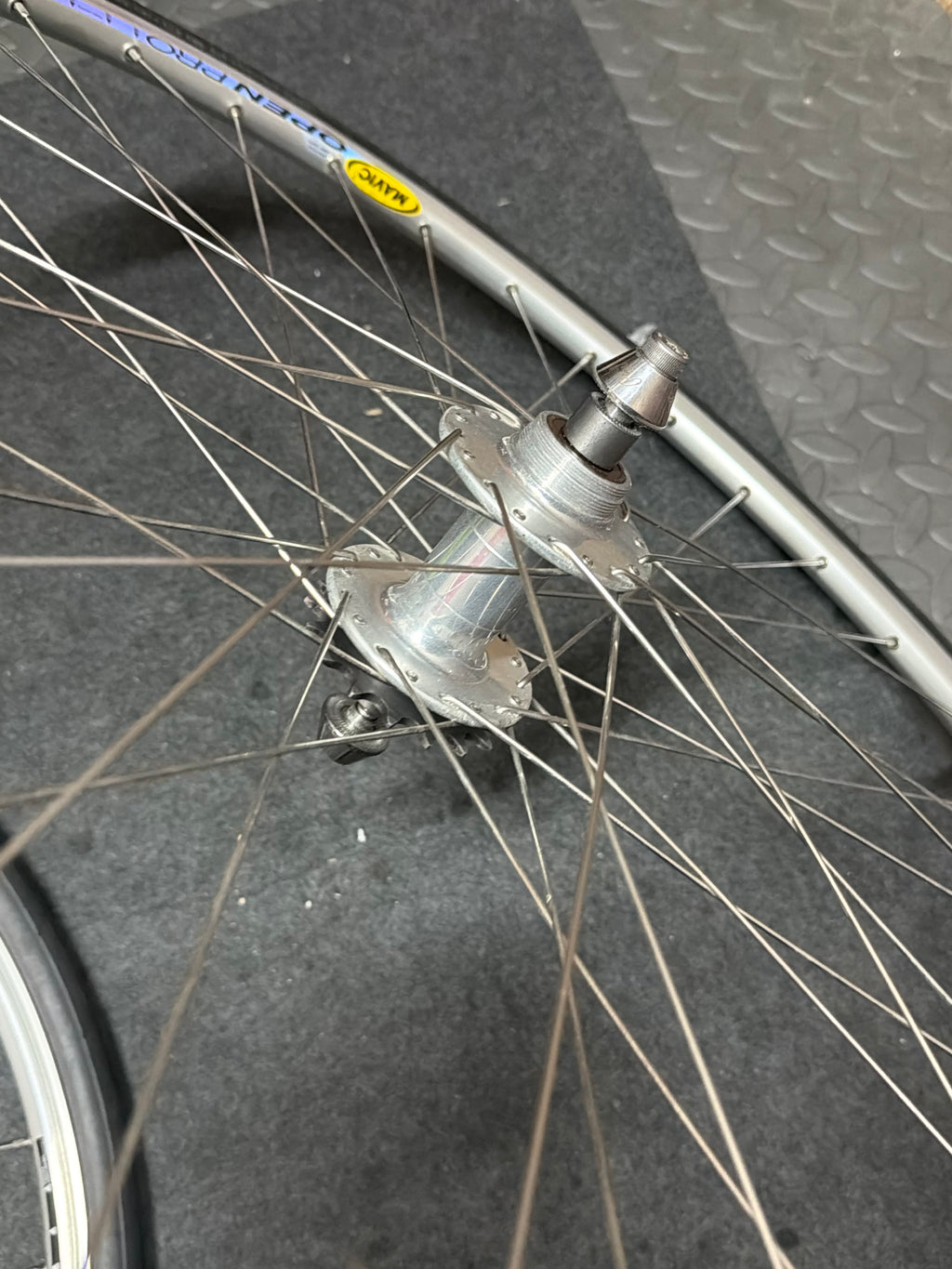 Phil Wood Track Wheelset 700c – Mavic Clincher Rims