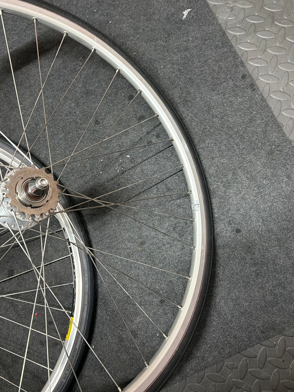 Phil Wood Track Wheelset 700c – Mavic Clincher Rims