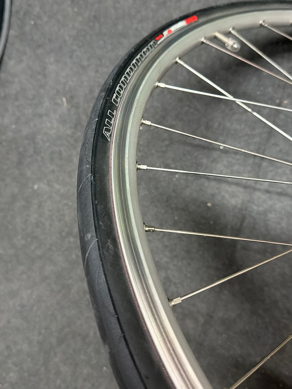 Phil Wood Track Wheelset 700c – Mavic Clincher Rims