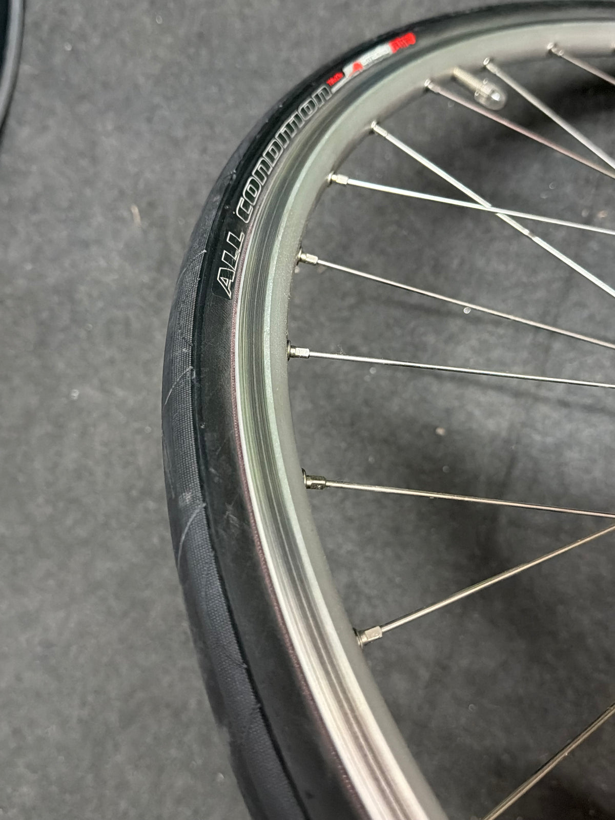 Phil Wood Track Wheelset 700c – Mavic Clincher Rims