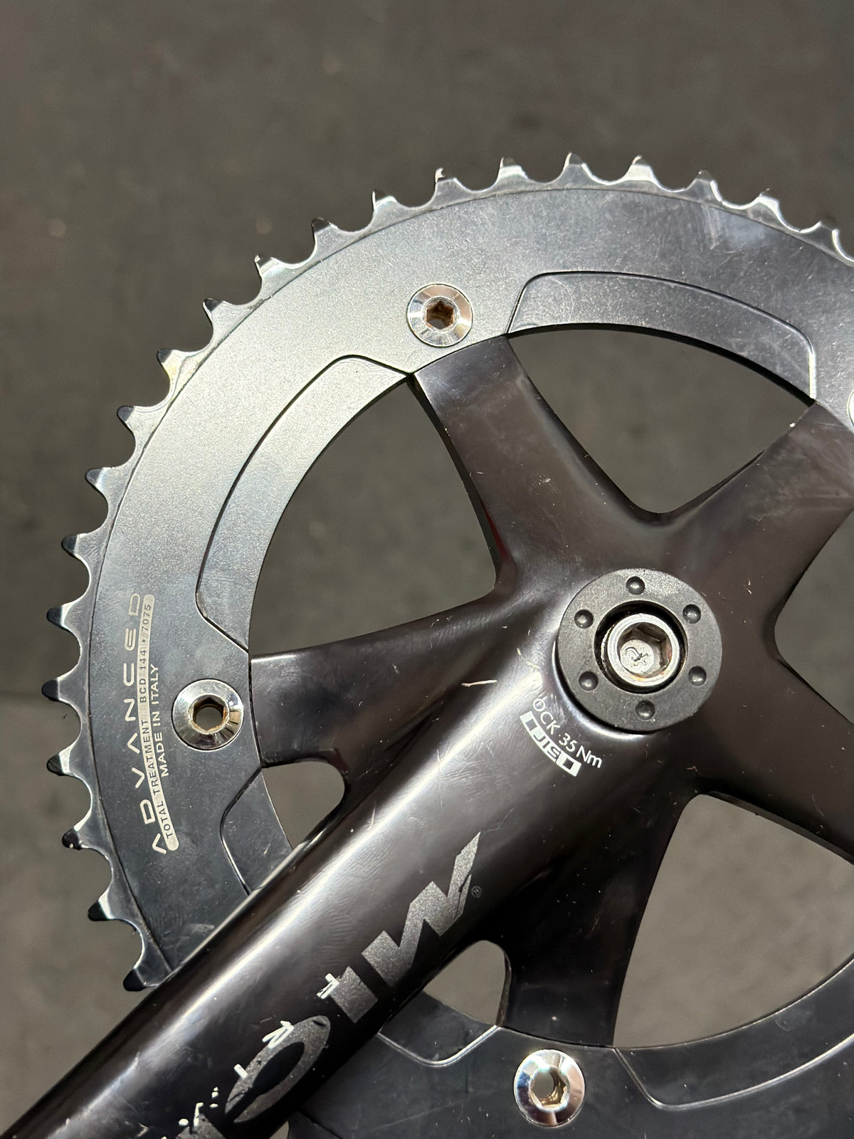 Miche Primato Track Crankset 165mm 144 BCD 48T