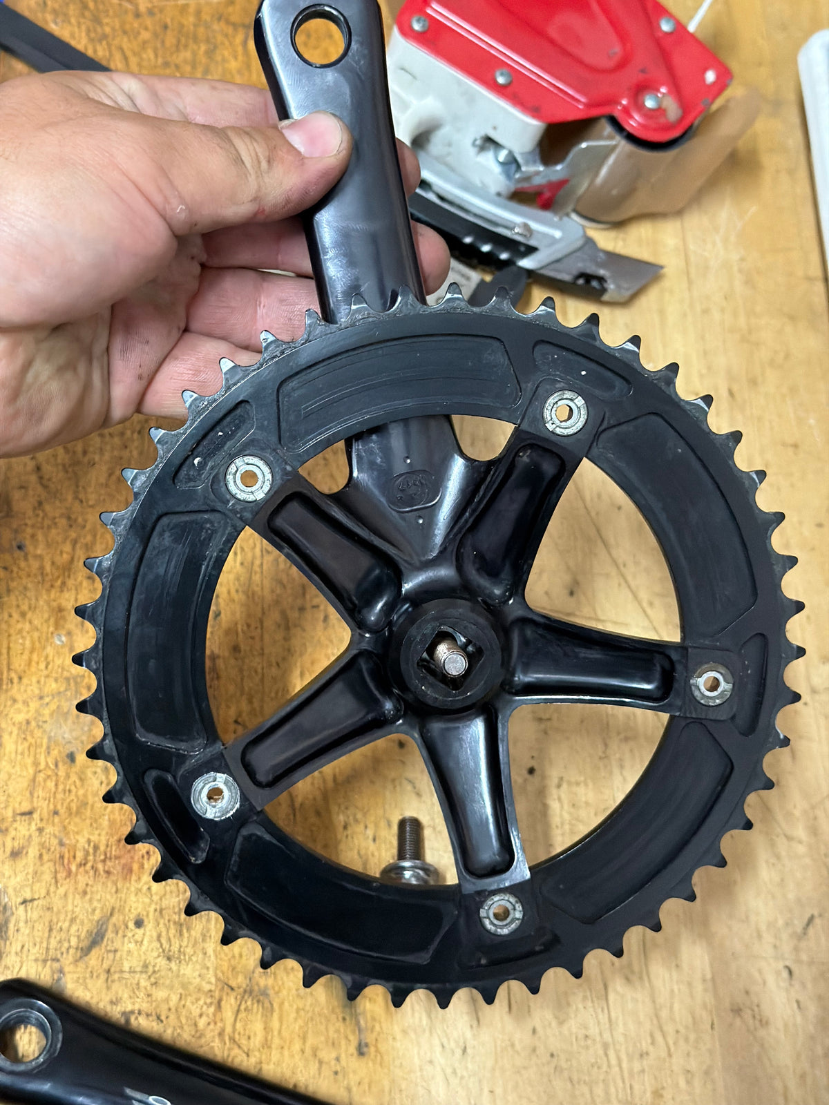 Miche Primato Track Crankset 165mm 144 BCD 48T