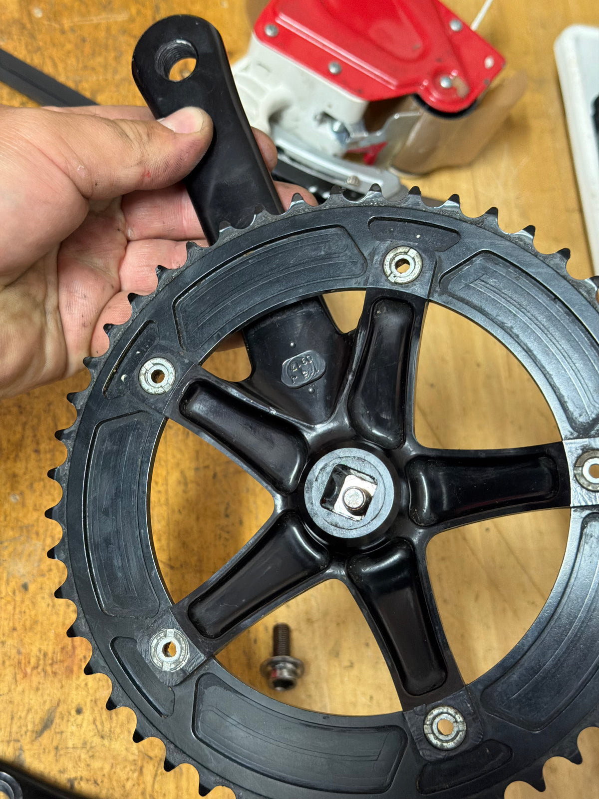 Miche Primato Track Crankset 165mm 144 BCD 48T