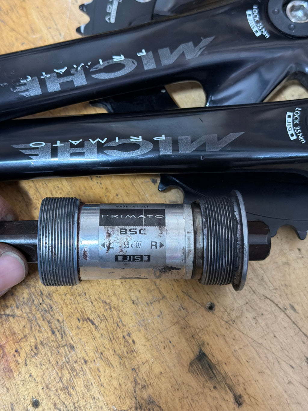 Miche Primato Track Crankset 165mm 144 BCD 48T