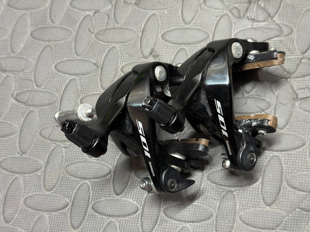 Shimano 105 Brake Caliper Set Front & Rear – Carbon Pads