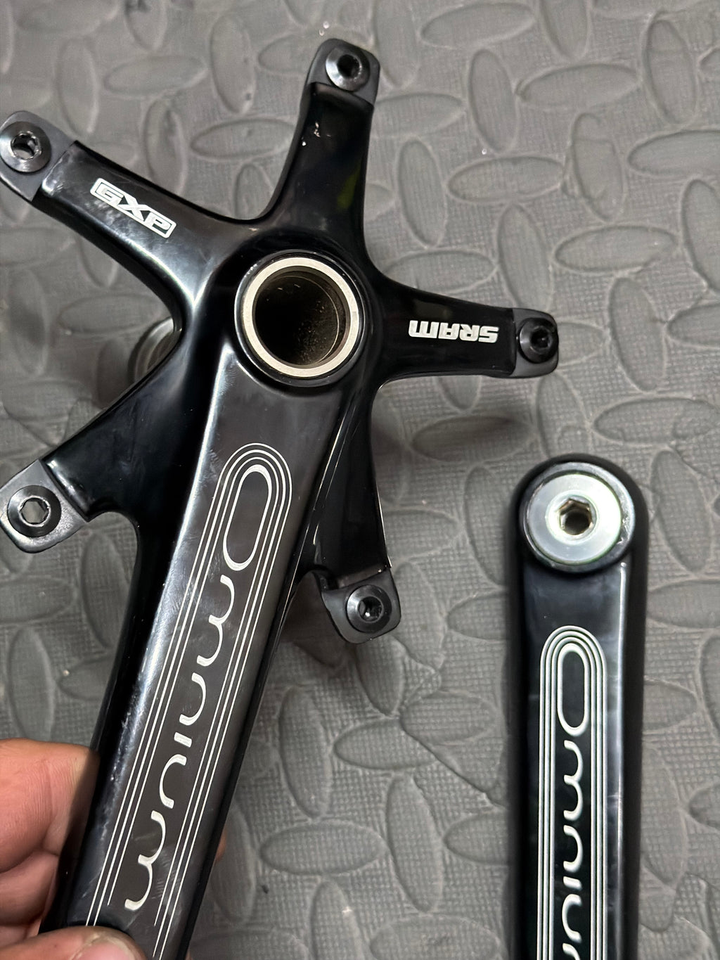 SRAM Omnium Track Crankset 165mm 144 BCD
