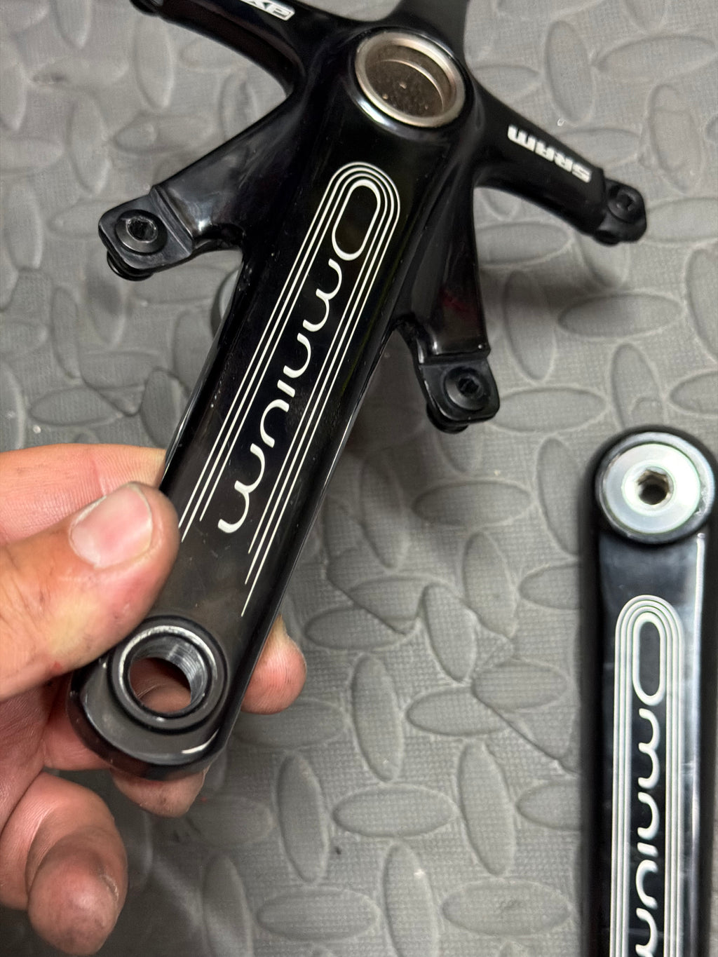 SRAM Omnium Track Crankset 165mm 144 BCD