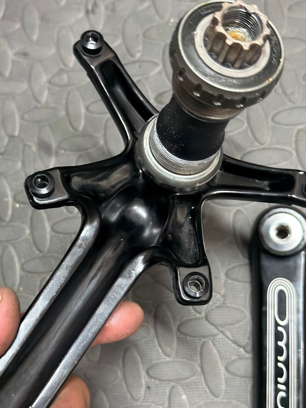 SRAM Omnium Track Crankset 165mm 144 BCD