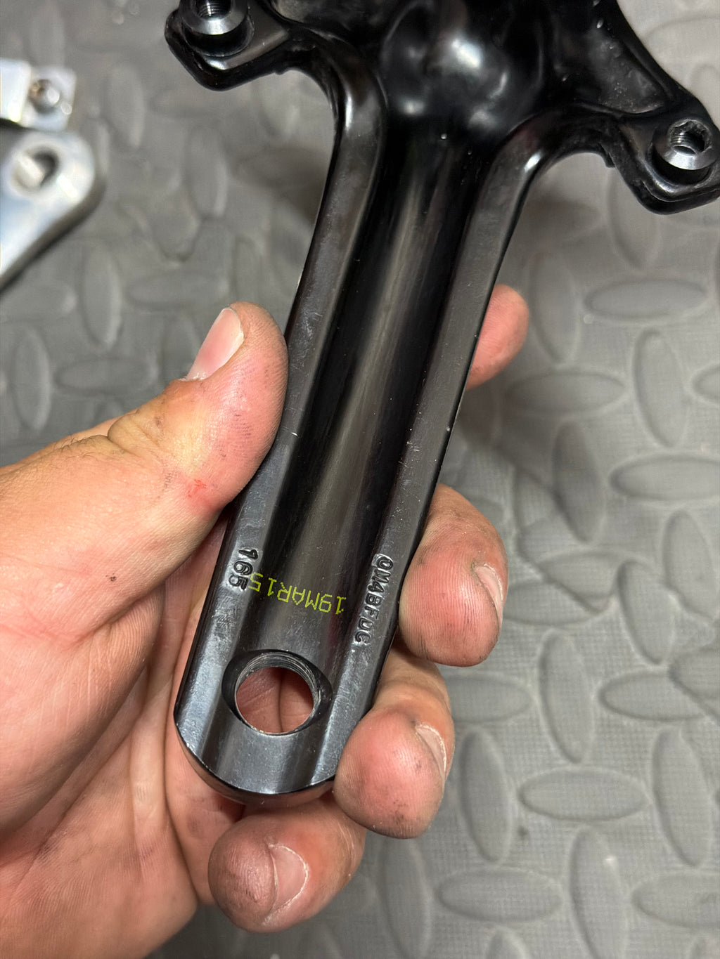 SRAM Omnium Track Crankset 165mm 144 BCD