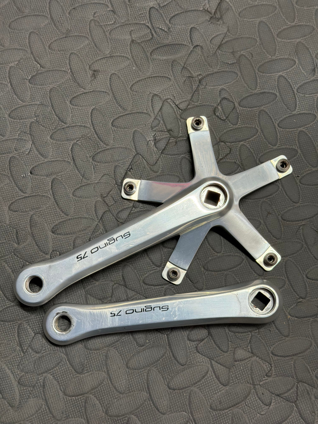 Sugino 75 NJS Track Crankset 165mm 144 BCD