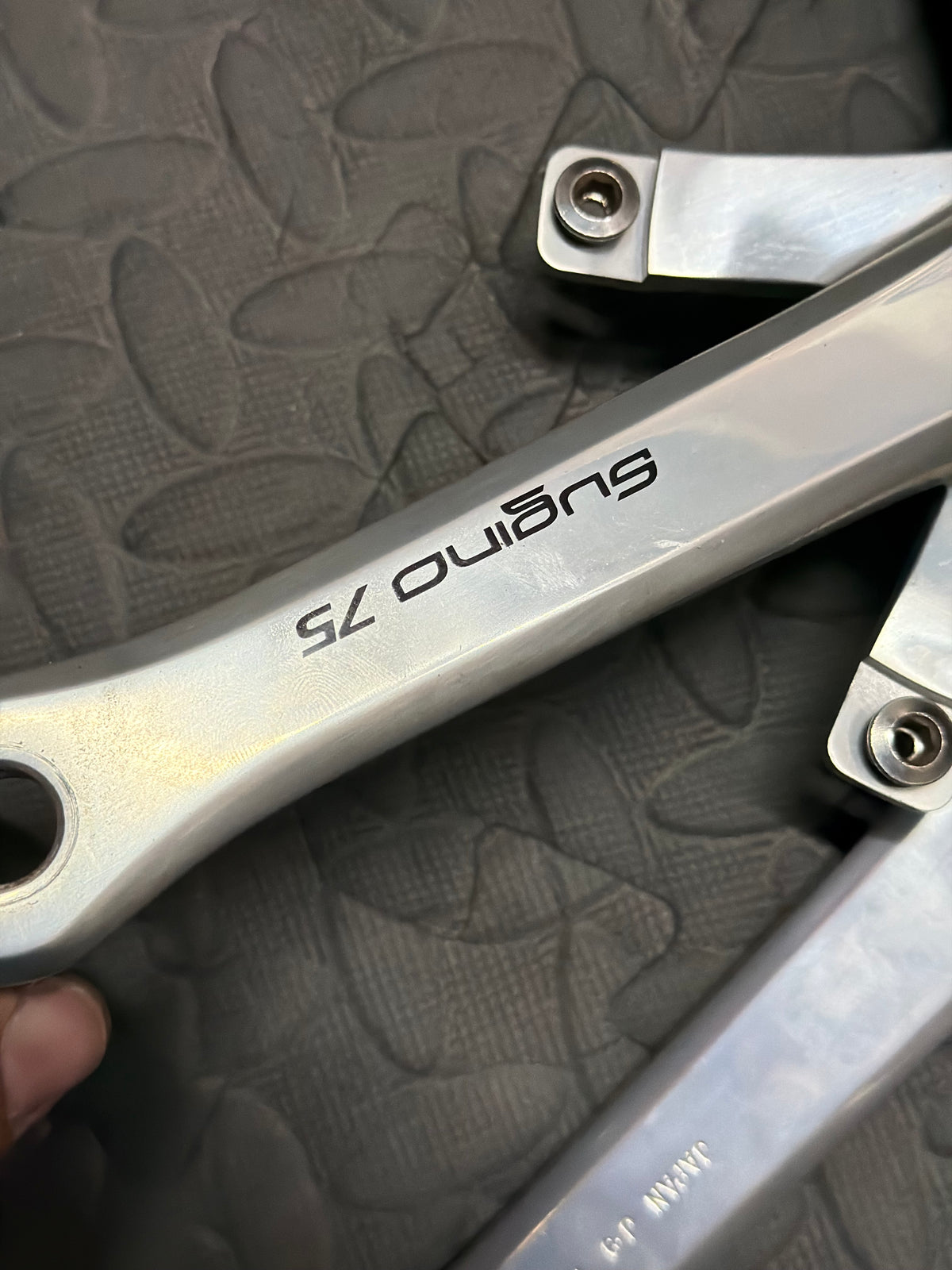 Sugino 75 NJS Track Crankset 165mm 144 BCD