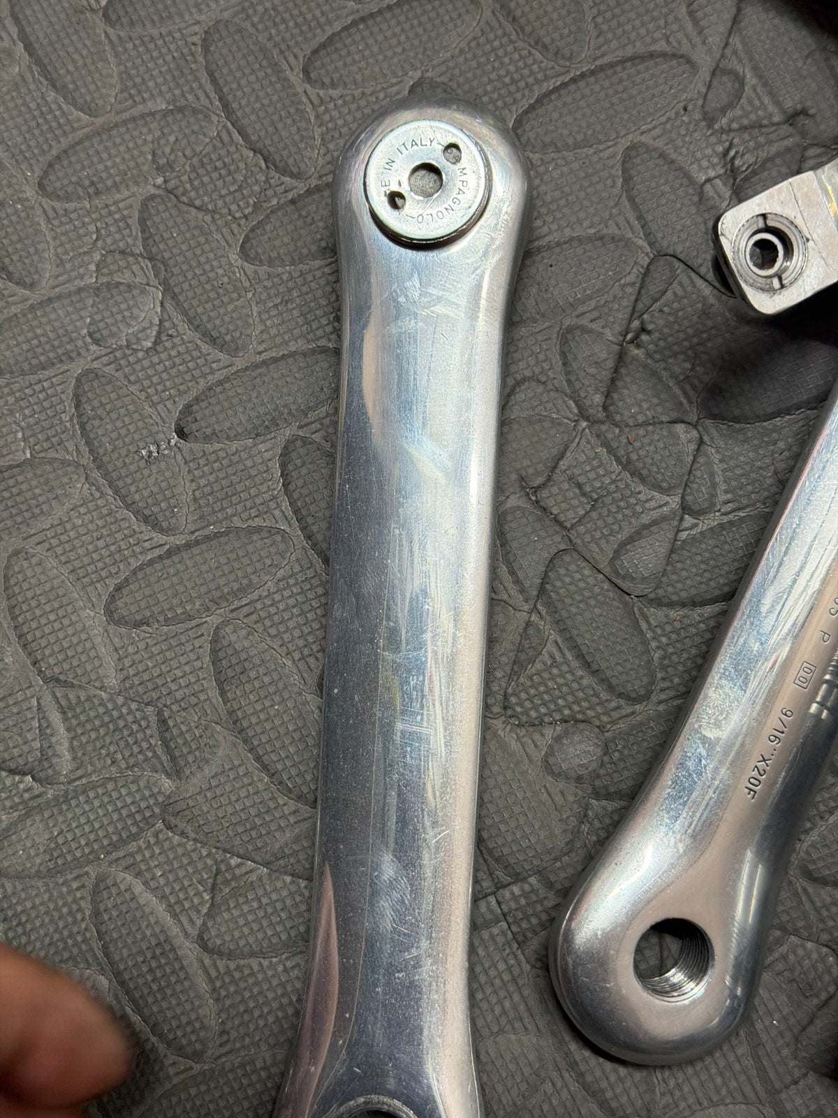 Campagnolo C-Record Pista Track Crankset 165mm 144 BCD
