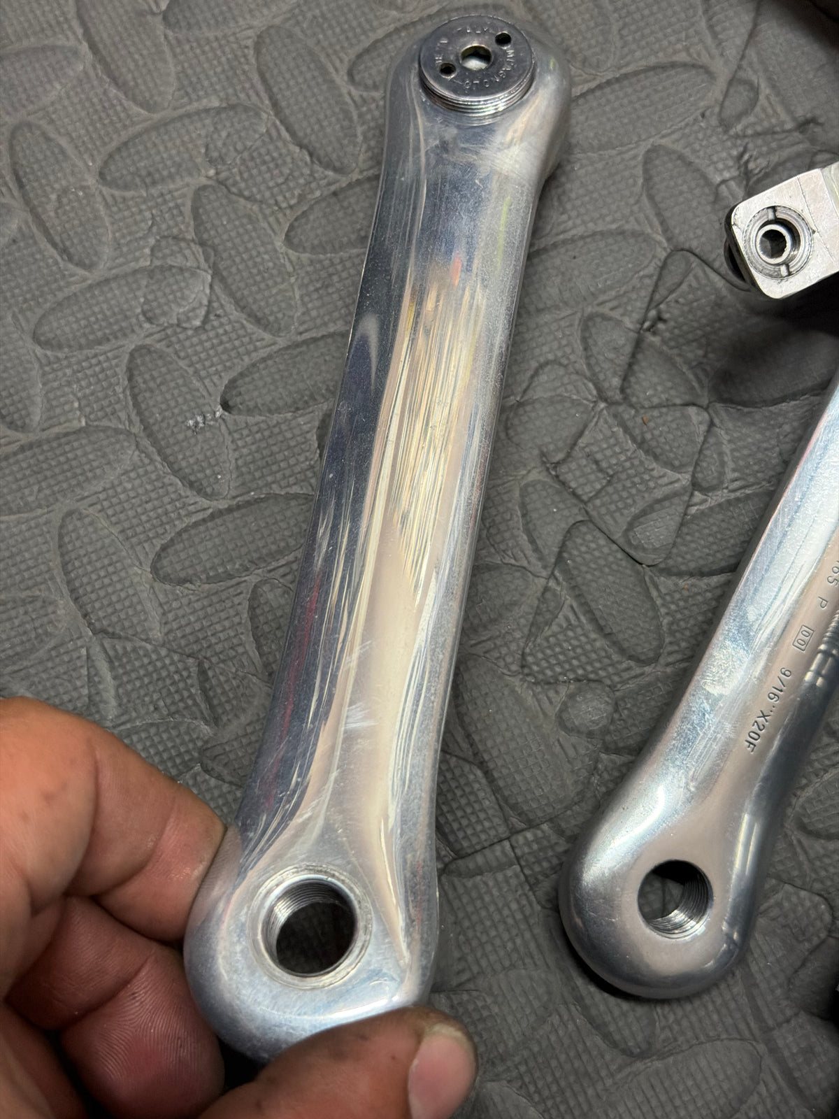 Campagnolo C-Record Pista Track Crankset 165mm 144 BCD
