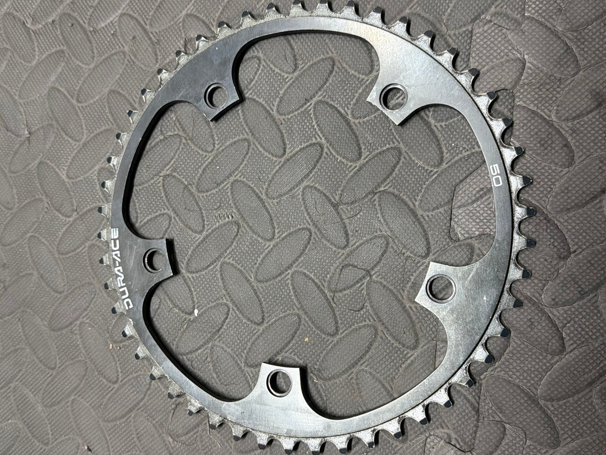 Shimano Dura-Ace Track Chainring 50T 144 BCD 3/32" Black