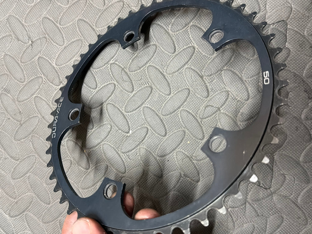 Shimano Dura-Ace Track Chainring 50T 144 BCD 3/32" Black