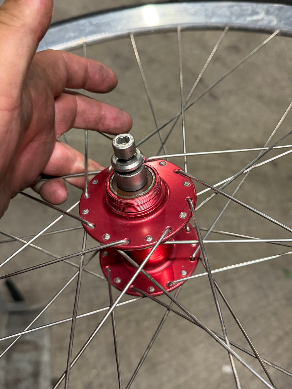 Phil Wood Rear Track Wheel