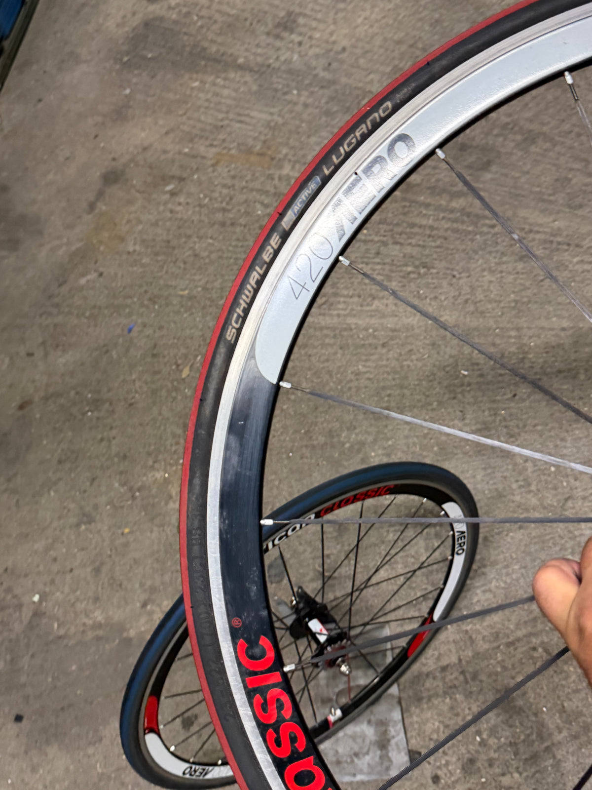 American Classic 420 Aero Track Wheelset Clincher