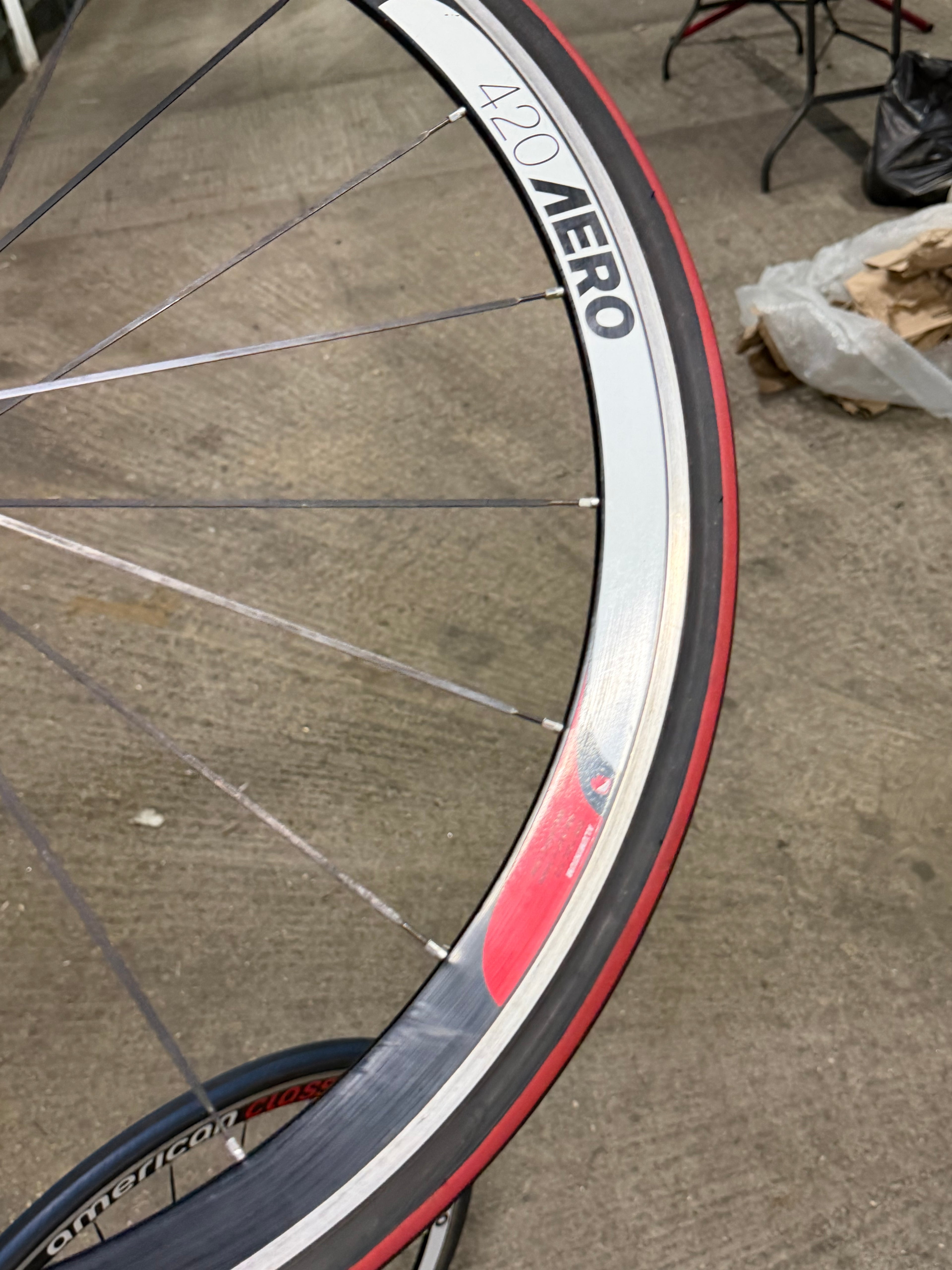 American Classic 420 Aero Track Wheelset Clincher