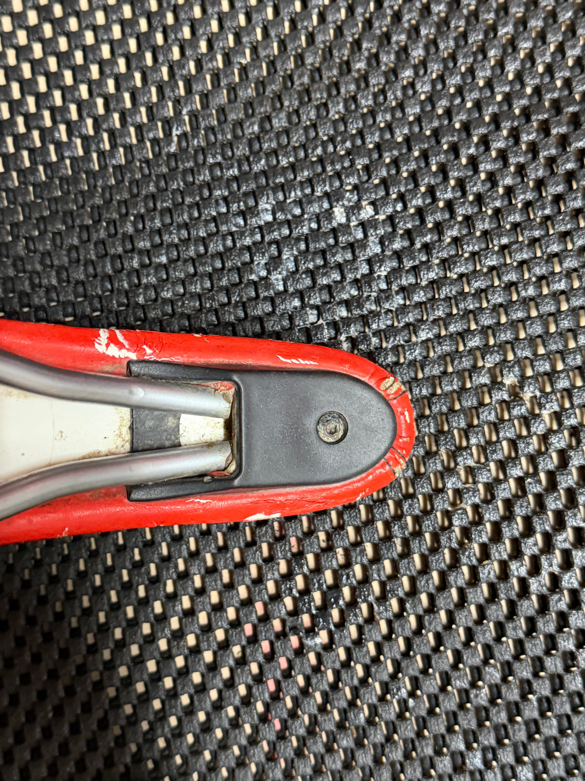 Charge Red Bike Saddle