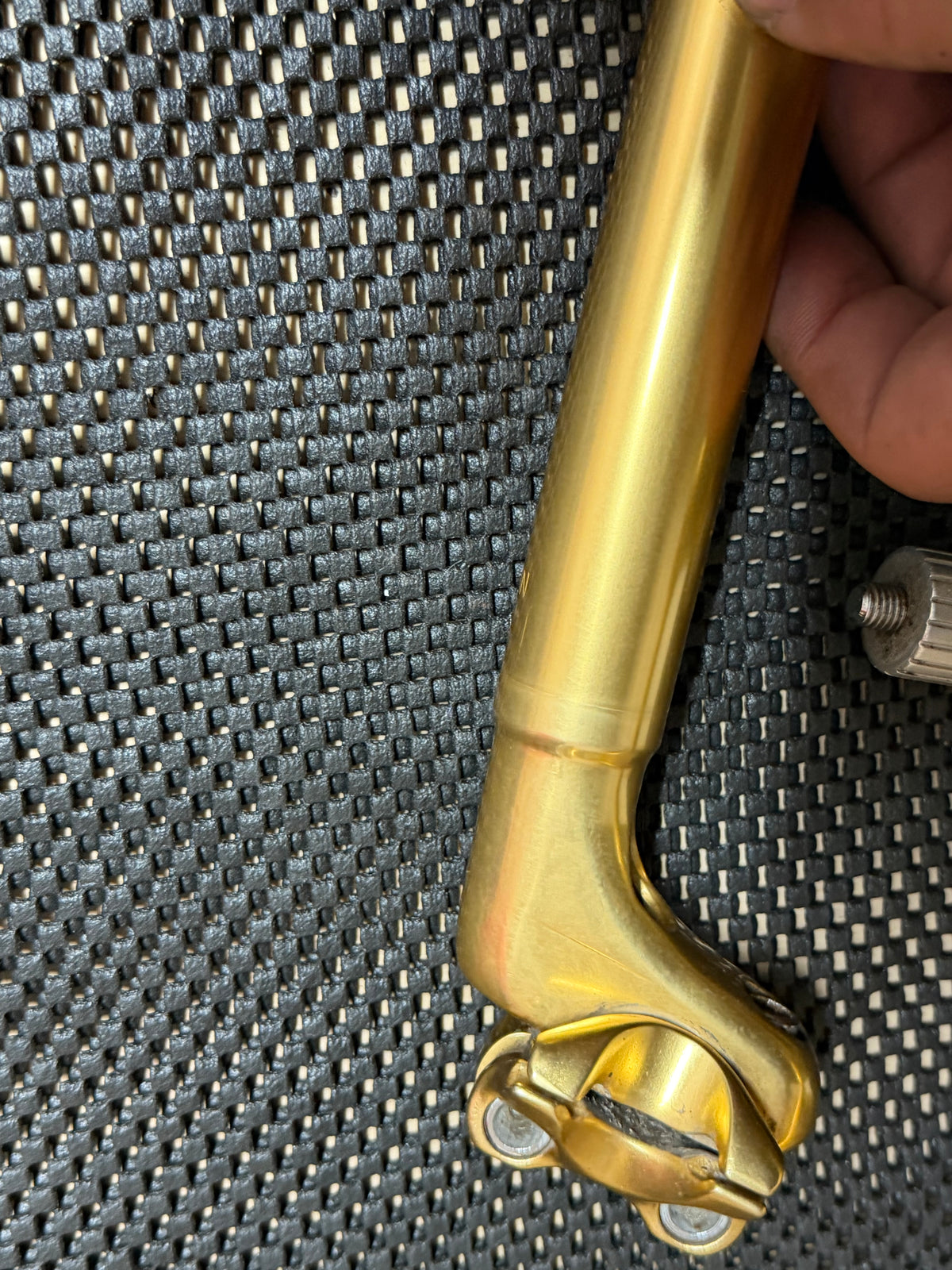 Rare Nitto NJS Gold Jaguar Stem Handlebars & 27.2mm Seatpost