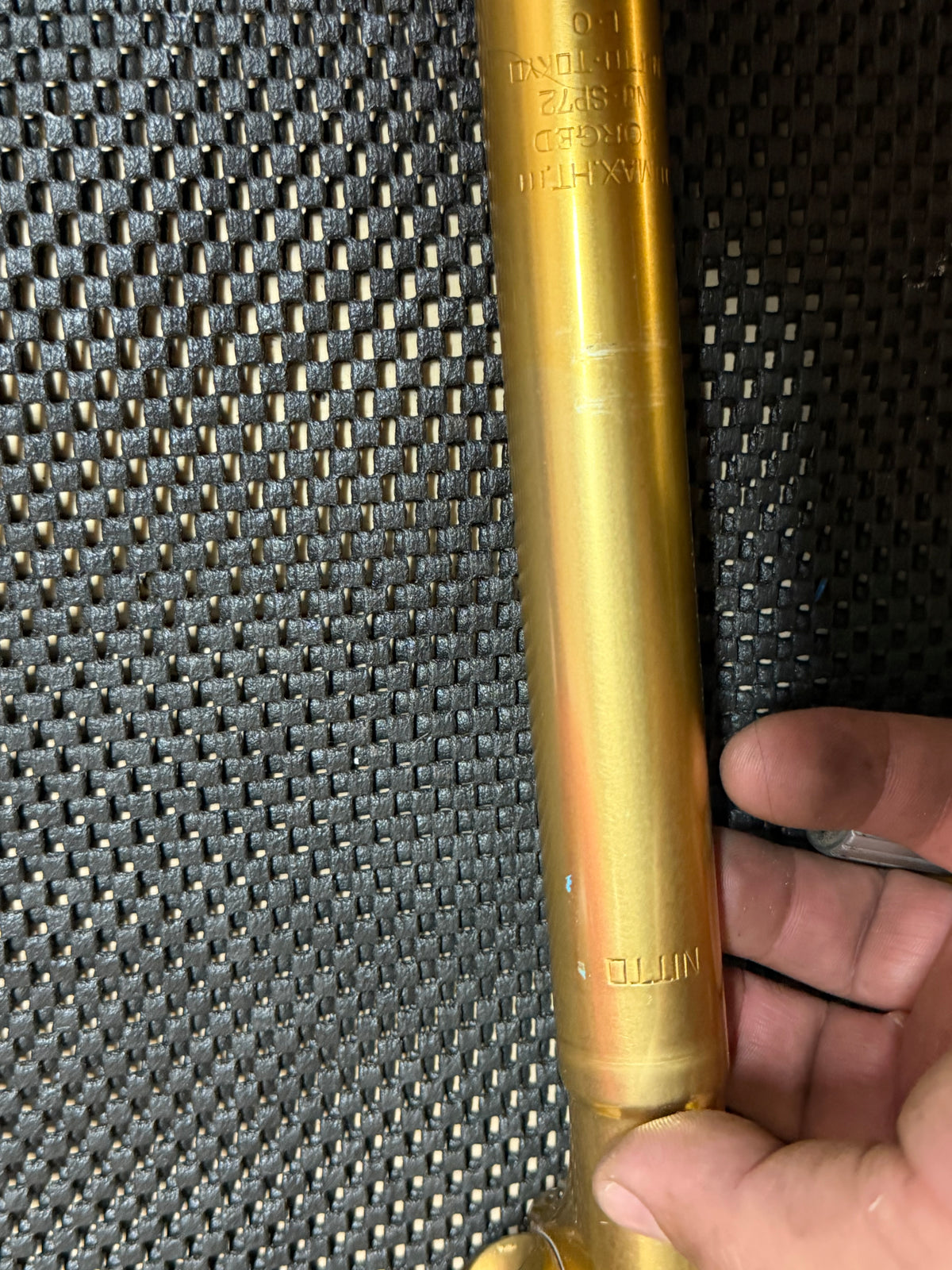 Rare Nitto NJS Gold Jaguar Stem Handlebars & 27.2mm Seatpost
