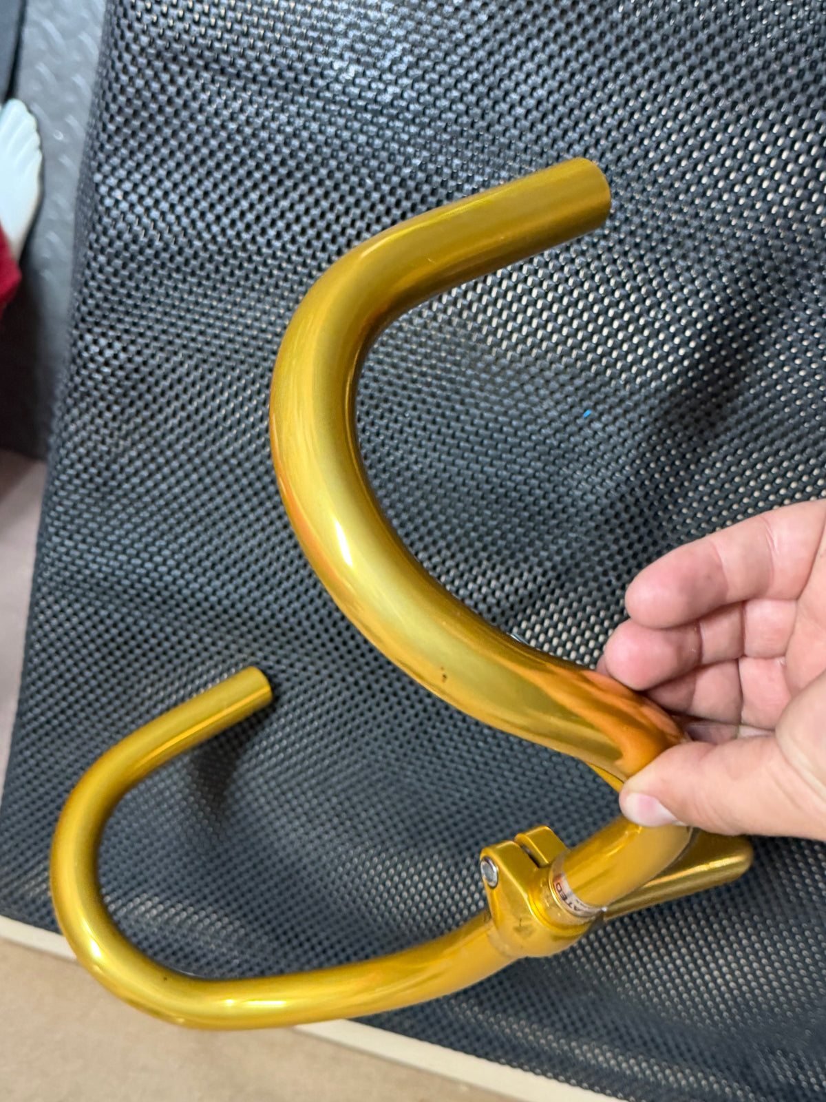 Rare Nitto NJS Gold Jaguar Stem Handlebars & 27.2mm Seatpost