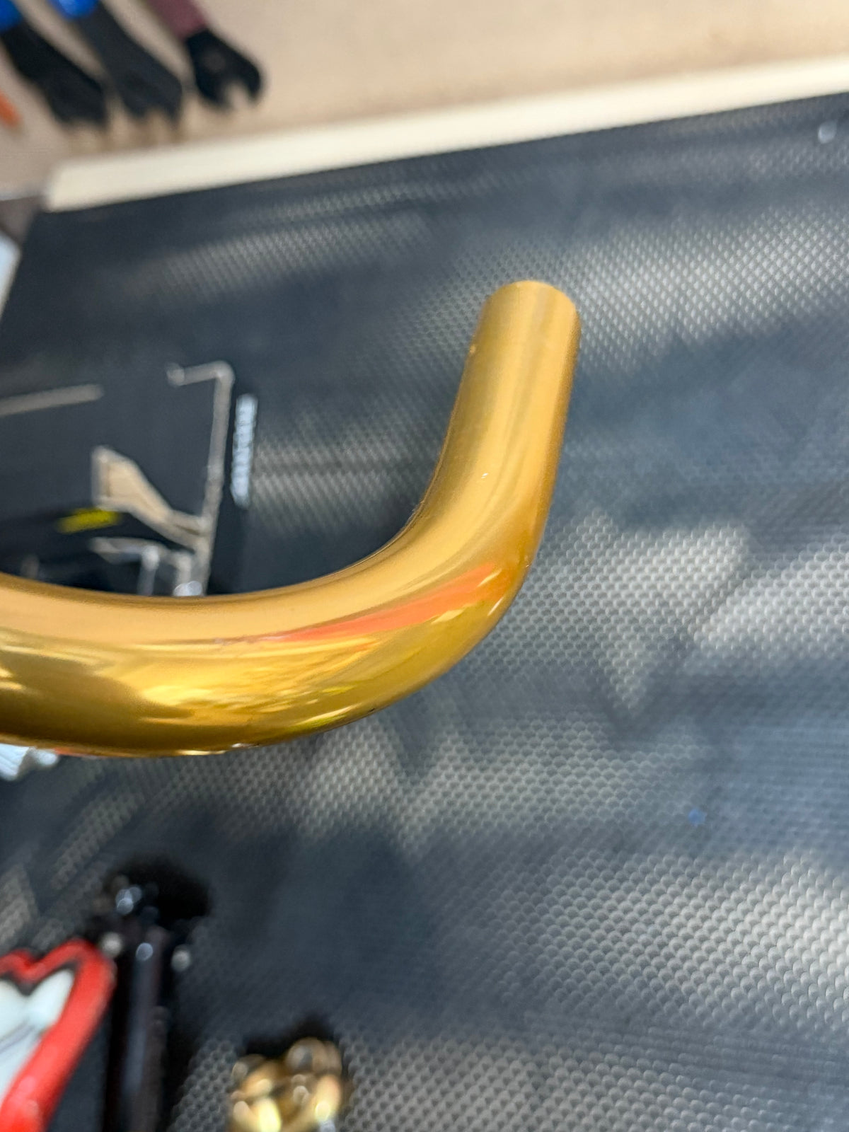 Rare Nitto NJS Gold Jaguar Stem Handlebars & 27.2mm Seatpost
