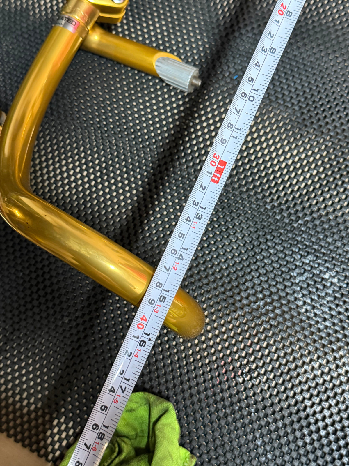 Rare Nitto NJS Gold Jaguar Stem Handlebars & 27.2mm Seatpost