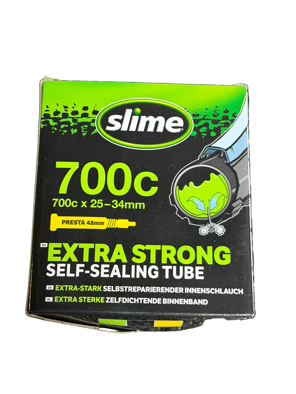 Slime Smart Tube - 700x 25-34c - Presta Valve  48