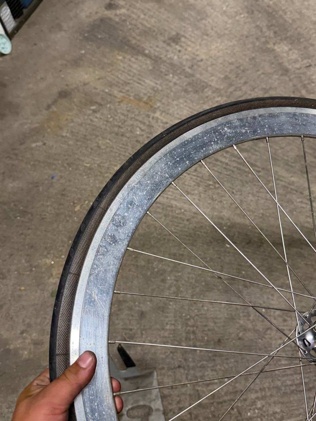 BLB Rear Track Wheel H Plus Son Rim