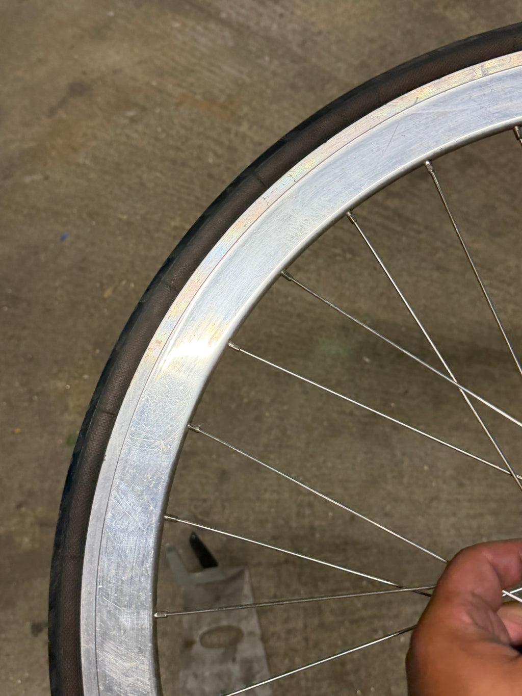 BLB Rear Track Wheel H Plus Son Rim