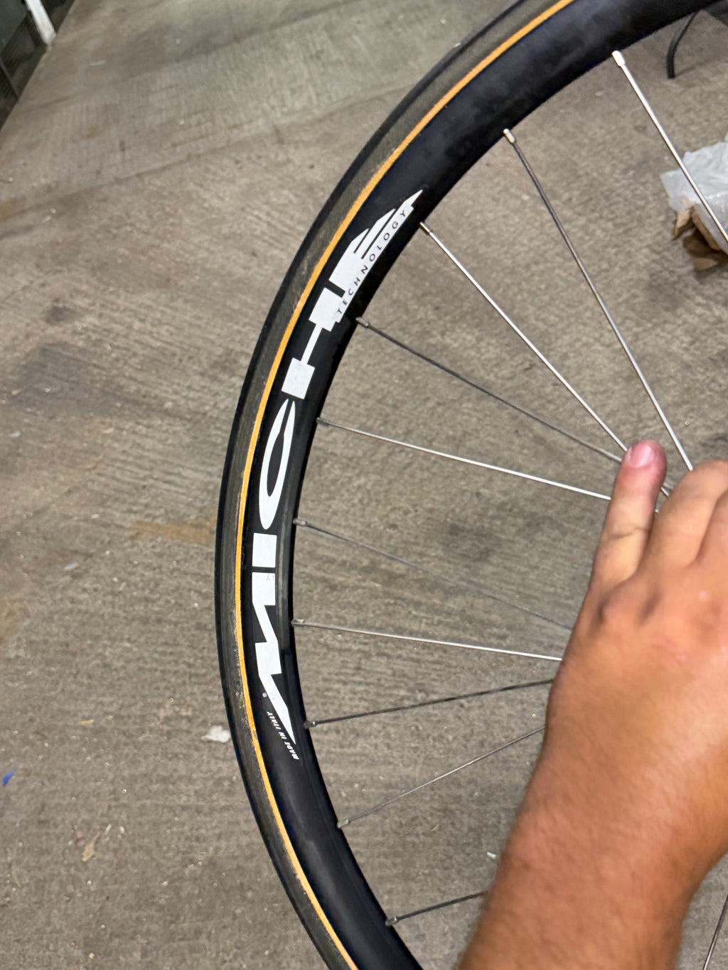 Miche Pistard Tubular Wheelset