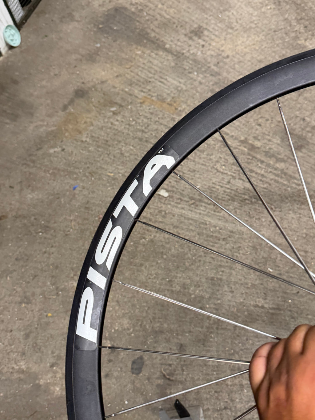 Campagnolo Pista Tubular Rear Wheel