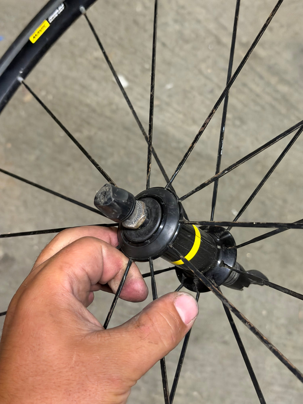 Mavic Front Clincher Road Wheel QR