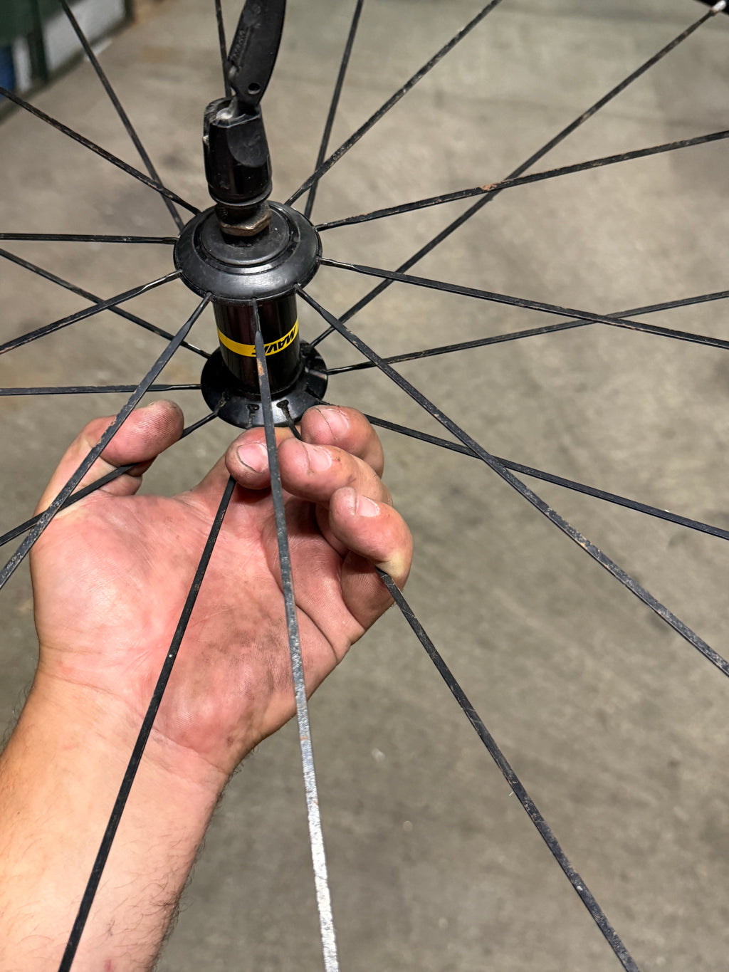 Mavic Front Clincher Road Wheel QR