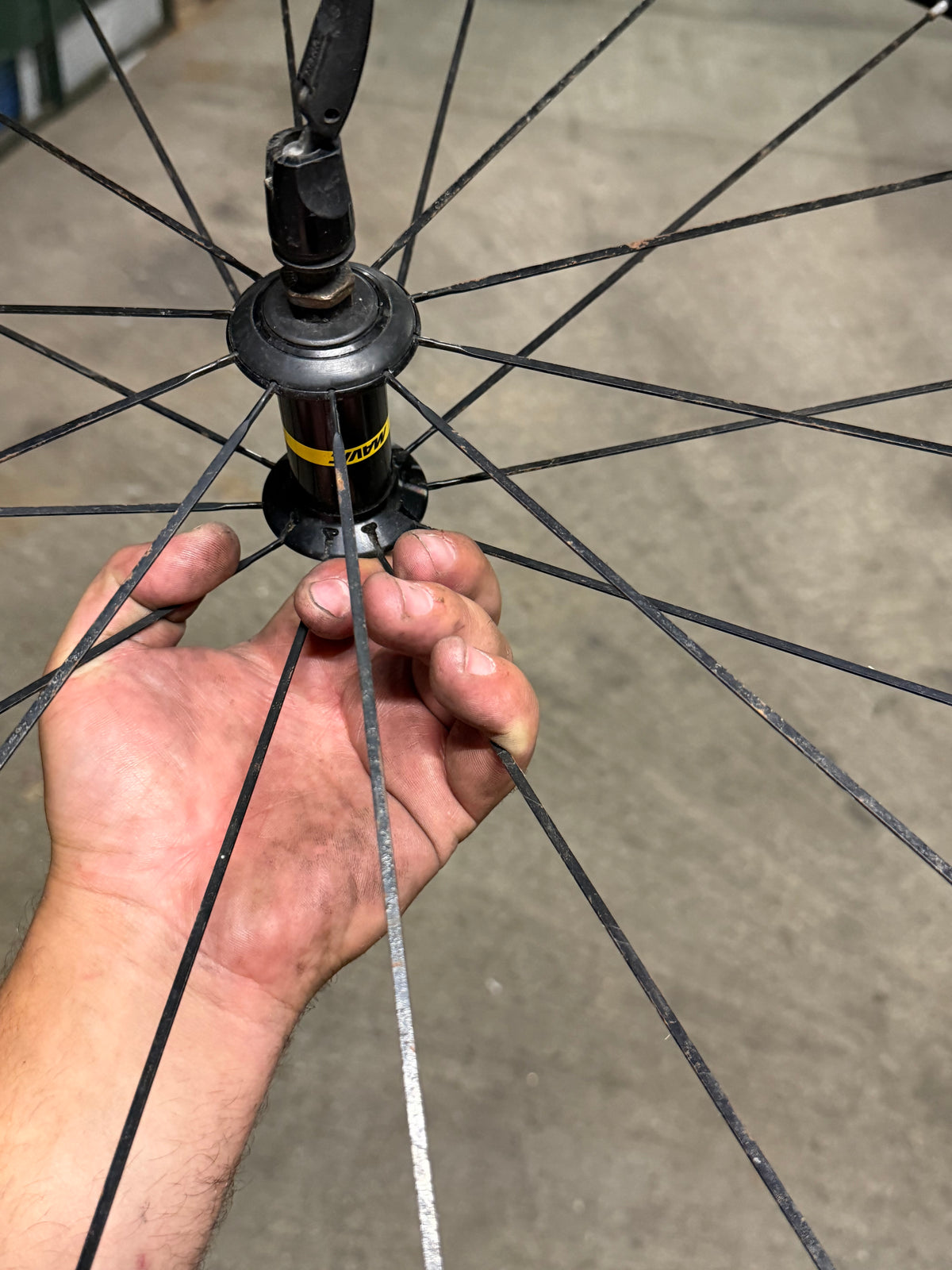 Mavic Front Clincher Road Wheel QR